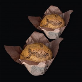 Muffin - kakaový s višní